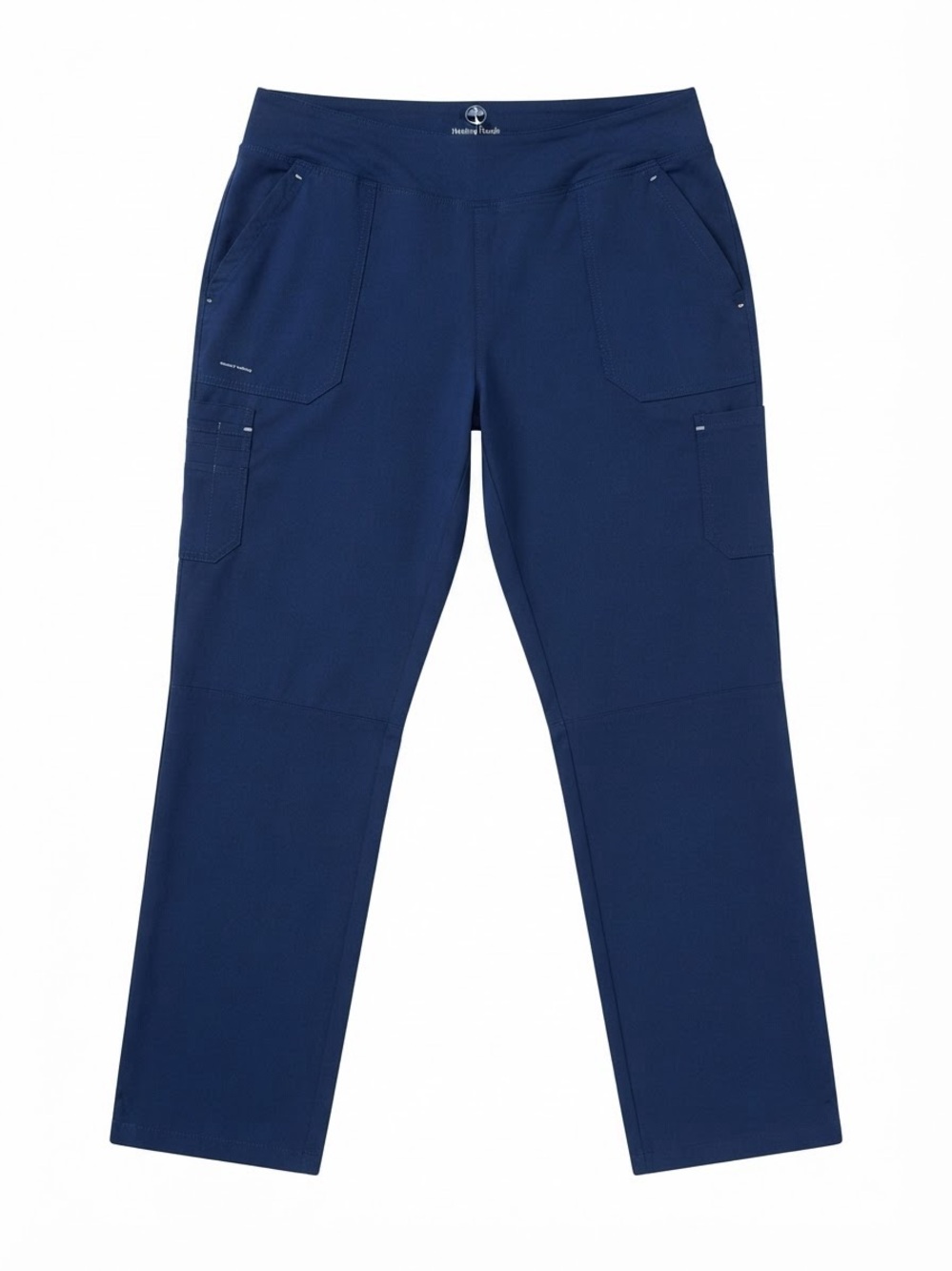 Healing Hands Tori 9133X Women's Plus Size 2X Navy Blue Scrub Pants